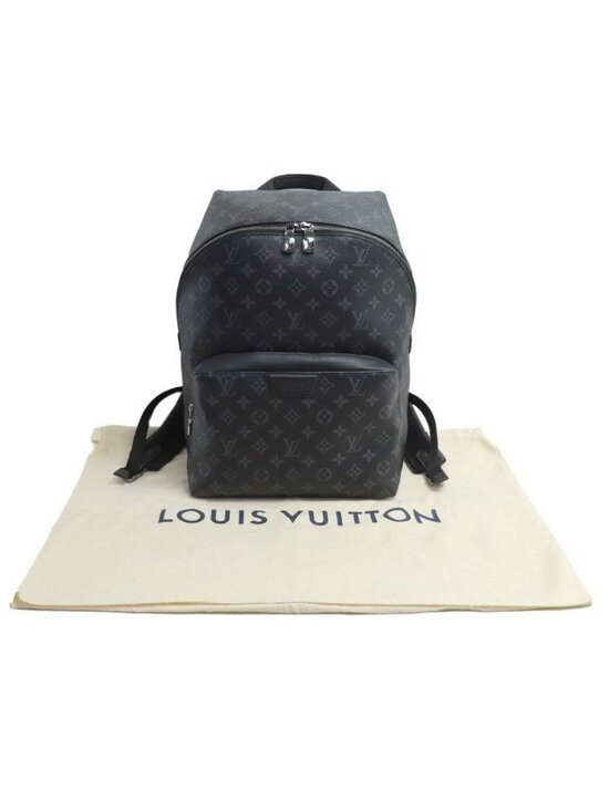 Louis Vuitton Apollo Backpack Daypack Monogram Eclipse Black Tj4108